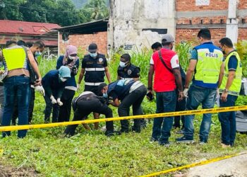 lokasi di mana penemuan mayat reput