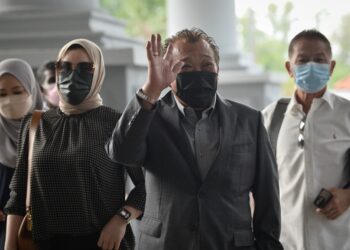 BUNG Moktar Radin dan Zizie Izette Abd. Samad. - UTUSAN/FAIZ ALIF AHMAD ZUBIR