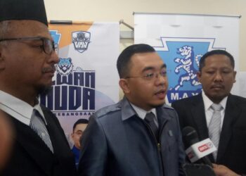MOHD. Al HAFIZI Abu Bakar ketika ditemui media selepas perasmian Persidangan Dewan Muda MAYC dekat Putrajaya hari ini. - UTUSAN/AMREE AHMAD