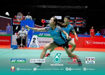 CHANG PENG SOON - CHEAH YEE SEE. Foto ihsan Persatuan Badminton Malaysia (BAM)