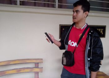MOHD. Amin Mohd. Nadzir semasa ditemui pemberita di Unit Forensik Hospital Tumpat, Kelantan hari ini-UTUSAN/ROHANA MOHD. NAWI