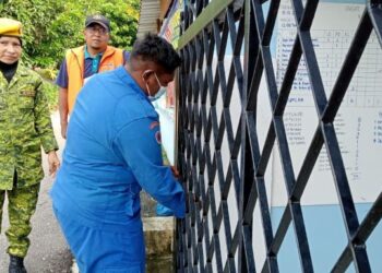 PPS di Balai Raya Kampung Seberang Batu Badak, Segamat tmenjadi PPS terakhir ditutup di daerah ini sekali gus menjadikan ia PPS terakhir ditutup di Johor