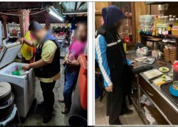 ANGGOTA penguatkuasa JKNK melakukan pemeriksaan ke atas premis perniagaan di sekitar Gua Musang, Kelantan-UTUSAN/IHSAN JKNK