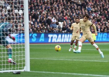 GOL pendahuluan Joao Felix gagal membantu Chelsea untuk mencatat kemenangan ke atas West Ham United di Stadium London sebentar tadi.