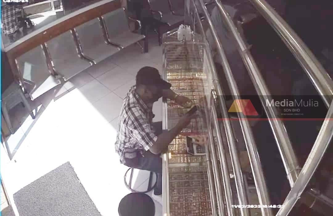 Tauke emas rugi RM17,000, lelaki larikan seutas gelang tangan
