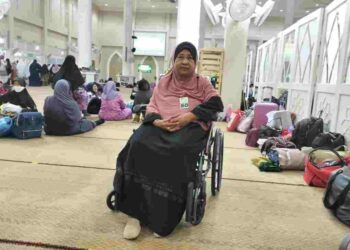 ZARINAH Mohamad nekad mahu menunaikan ibadat haji walaupun berkerusi roda selepas menerima surat tawaran pada 11 April lalu.