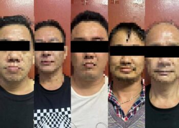 LIMA suspek yang ditahan dalam tujuh serbuan dilakukan polis di Melaka, Johor dan Selangor.
