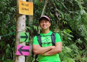 GAMBAR Mohd. Ridhaudden Rosman yang hilang ketika mendaki di Telaga Tujuh, Gunung Mat Chincang di Langkawi.