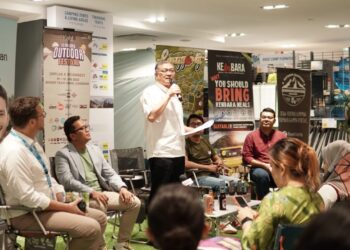 Shamsul Anuar Nasarah dalam sidang media penganjuran KAHF Lenggong Outdoor Festival 2023 (ODF2023), semalam.