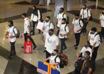 DI pentas dunia, atlet para dilihat lebih
menyerlah apabila mampu menyumbangkan
emas buat negara di Sukan Paralimpik.