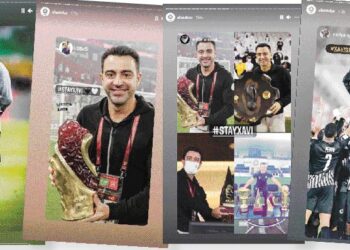 PENYOKONG Al Sadd berharap Xavi tidak meninggalkan kelab Qatar itu untuk kembali ke Barcelona.