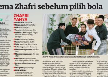 KERATAN akhbar Mingguan Malaysia, 14 Ogos 2022.