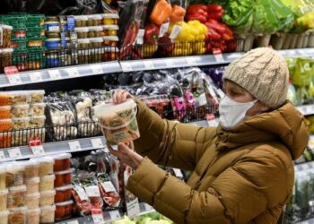 DIANGGARKAN 21 juta penduduk Amerika Syarikat (AS) tidak mempunyai bekalan makanan mencukupi pada musim perayaan tahun ini. - AFP