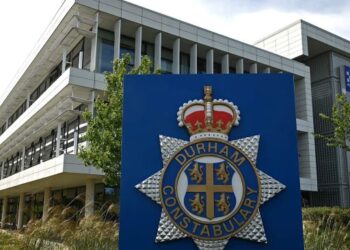 IBU pejabat polis Durham Constabulary di UK. - AFP