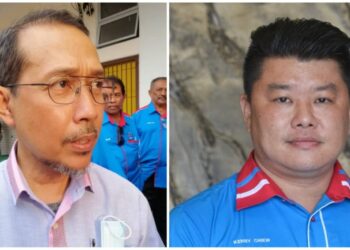 MUHAMMAD Nazri Kassim (kiri) dan Kenny Chiew Chi Kin kini memikul tugas sebagai Timbalan Pengerusi Negeri dan Naib Pengerusi Negeri dalam barisan kepemimpinan baharu PKR Negeri Sembilan yang diumumkan hari ini.