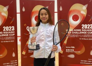 AINAA Amani muncul juara Hong Kong Squash PSA Challenge Cup 2023