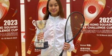 AINAA Amani muncul juara Hong Kong Squash PSA Challenge Cup 2023