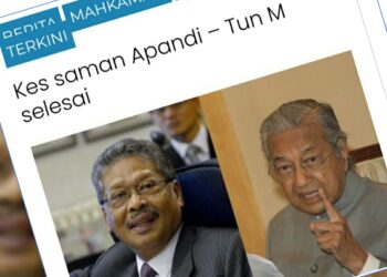 KERATAN laporan Utusan Online.