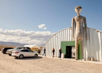 PUSAT Kajian Alien di Hiko, Nevada, AS-AFP