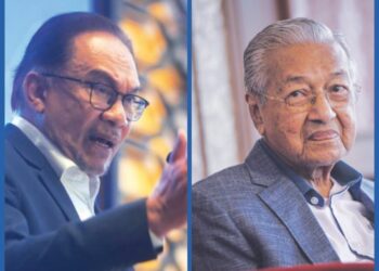 ANWAR IBRAHIM dan DR. MAHATHIR MOHAMAD