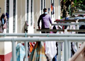 Perlu ada garis panduan untuk menempatkan pekeerja asing di tempat yang sesuai bagi mengawal penularan wabak Covid -19. GAMBAR HIASAN