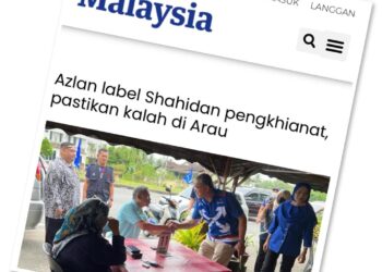 KERATAN laporan Utusan Malaysia.