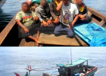 SEBUAH bot dari Indonesia yang dikendalikan lima nelayan negara itu ditahan Maritim Malaysia di Pulau Kendi, Pulau Pinang semalam selepas didapati menceroboh perairan negara.