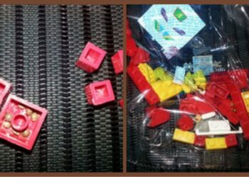 GAMBAR diperoleh Utusan Malaysia daripada sumber memaparkan benih ganja dimasukkan ke dalam lego (alat permainan kanak-kanak) dan dihantar ke luar negara termasuk Malaysia secara pembungkusan bagi mengelakkannya dikesan pihak berkuasa.