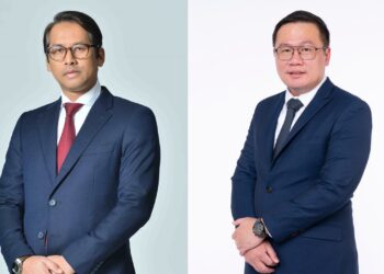 Rosland Othman (kiri) dan Ku Chong Hong.