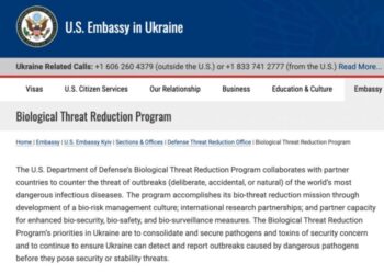 KETERANGAN mengenai Biolabs oleh Kedutaan AS di Ukraine.-AGENSI