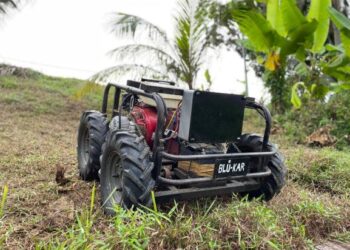 BLU-KAR mampu membersihkan kawasan  di ladang sawit dengan efisien dalam tempoh yang singkat.