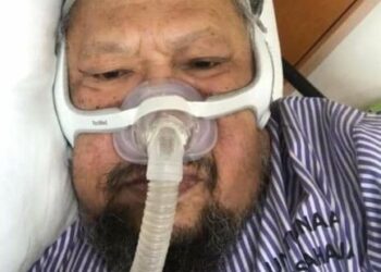 KEADAAN Bob Lokman selepas menjalani rawatan laser untuk memulihkan keadaan jantungnya di Hospital Sultanah Bahiyah Alor Setar, Kedah.