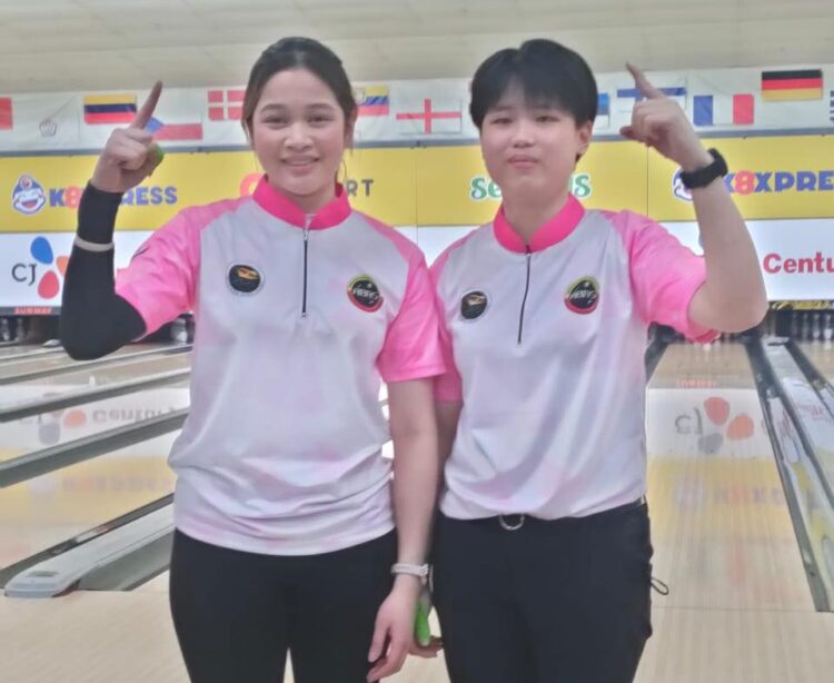 Lavinia tuai emas pertama boling
