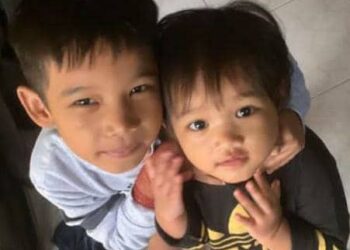 NUR Hilwa Idris Mohd. Haris Zaifan (kanan) ditemukan lemas oleh penduduk di sebuah parit kira-kira 20 meter dari rumah ibu saudaranya di Kampung  Apal, Jerteh dekat Besut, Terengganu, petang tadi.