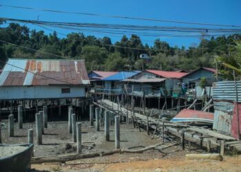 PENEMPATAN warganegara Myanmar di Bukit Malut, Pulau Langkawi. - UTUSAN/SHAHIR NOORDIN