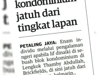 KERATAN laporan Utusan Malaysia.
