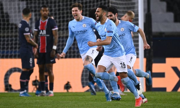 Man City makin hampir ke final Liga Juara-Juara Man City makin hampir ke final Liga Juara-Juara