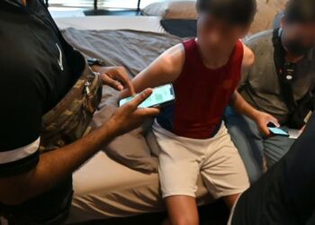 ANTARA suspek yang diberkas kerana jual beli dadah melalui Telegram. - AGENSI