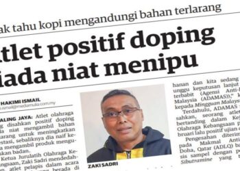 KERATAN akhbar Mingguan Malaysia, Ahad lalu.