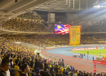 Suasana di Stadium Nasional Bukit Jalil.