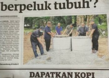 Akhbar Utusan Malaysia semalam.