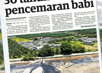 KERATAN laporan muka depan Utusan Malaysia 15 September lalu.