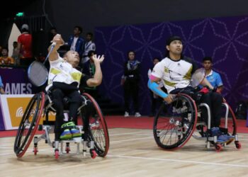 Gandingan Muhammad Ikhwan Ramli-Noor Azwan Noorlan menghadiahkan pingat emas terakhir dan ke-50 buat negara dalam saingan badminton beregu lelaki WH1/WH2 berkerusi roda.