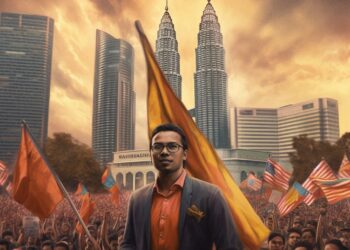 SELAIN menggunakan aplikasi Midjourney bagi menghasilkan imej bertajuk Mengetuai rakyat Malaysia menentang korupsi, kaedah kecerdasan buatan generatif boleh digunakan bagi membasmi rasuah. – IHSAN PEMBACA