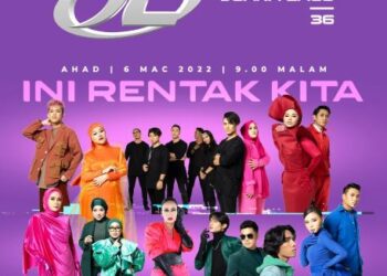 AJL36 menyaksikan pertandingan 12 lagu daripada genre muzik yang berbeza.