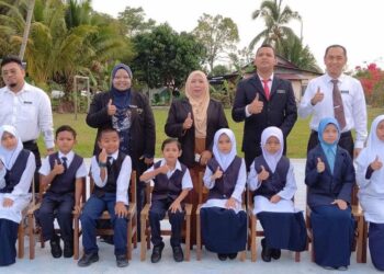 SEKOLAH Kebangsaan Tebing di Bagan Datuk, Perak hanya mempunyai lapan murid pada sesi persekolahan 2023. – GAMBAR HIASAN/AIN SAFRE BIDIN