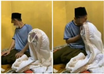 BARU-BARU ini tular beberapa hantaran video di platform TikTok yang memaparkan seorang lelaki bersembahyang dengan kipas seolah-olah menjadikan ia sebagai makmumnya semata-mata untuk kandungan media sosial.