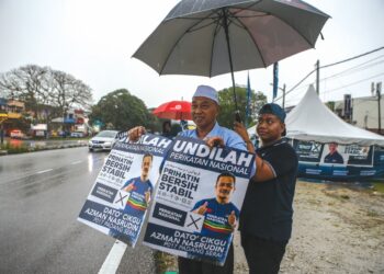 PERIKATAN Nasional (PN) mendapat sokongan besar daripada orang Melayu terutama dari negeri-negeri pantai timur termasuk Perlis dan Kedah. – UTUSAN/SHAHIR NOORDIN