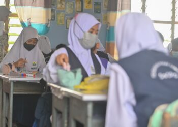 PERLU diwujudkan subjek Anti  Penipuan 
di peringkat sekolah bagi membanteras jenayah ini dari peringkat awal lagi. – UTUSAN/PUQTRA HAIRRY