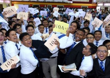SOKONG anak-anak walau apa jua keputusan peperiksaan mereka.